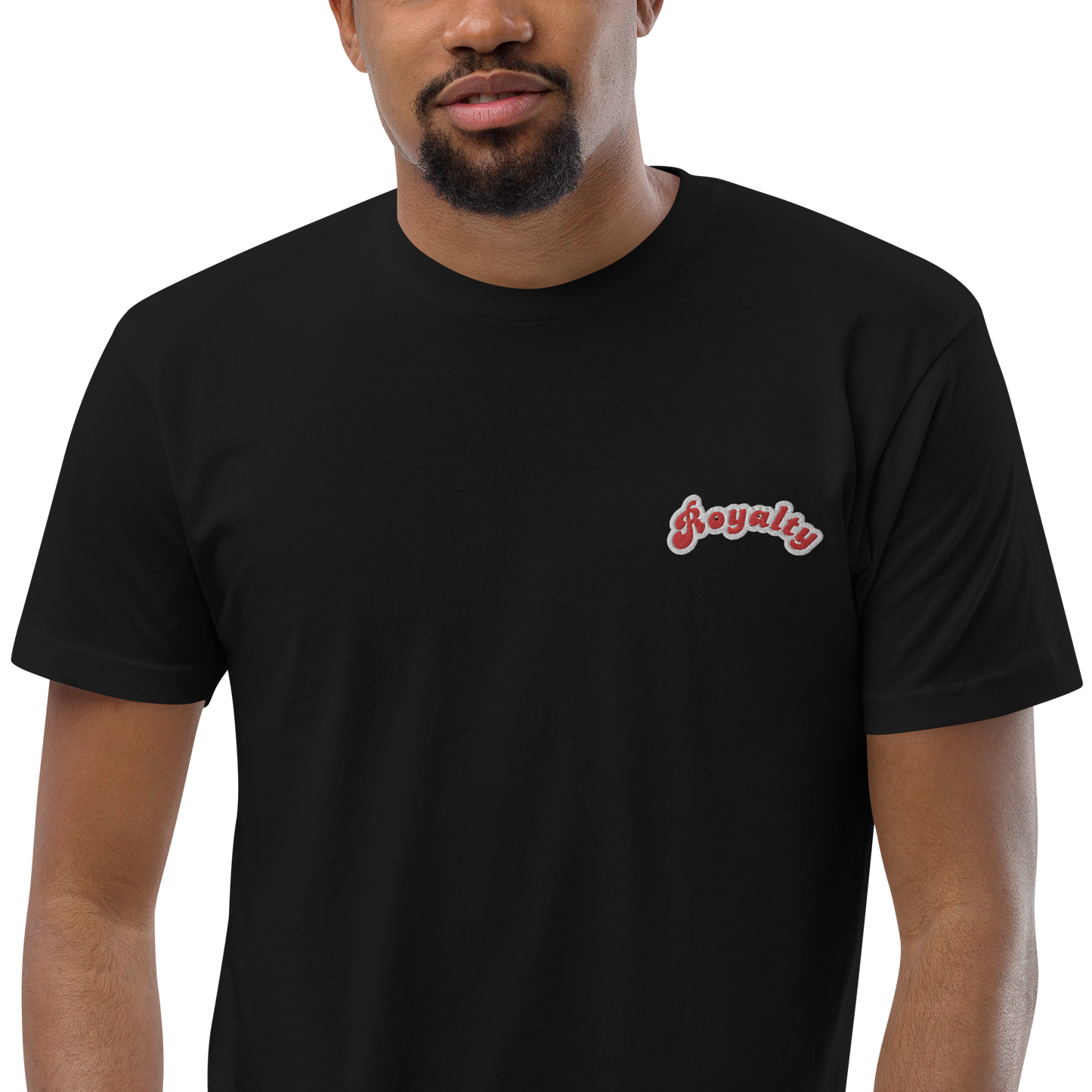 Royalty embroidered logo - Short Sleeve T-shirt