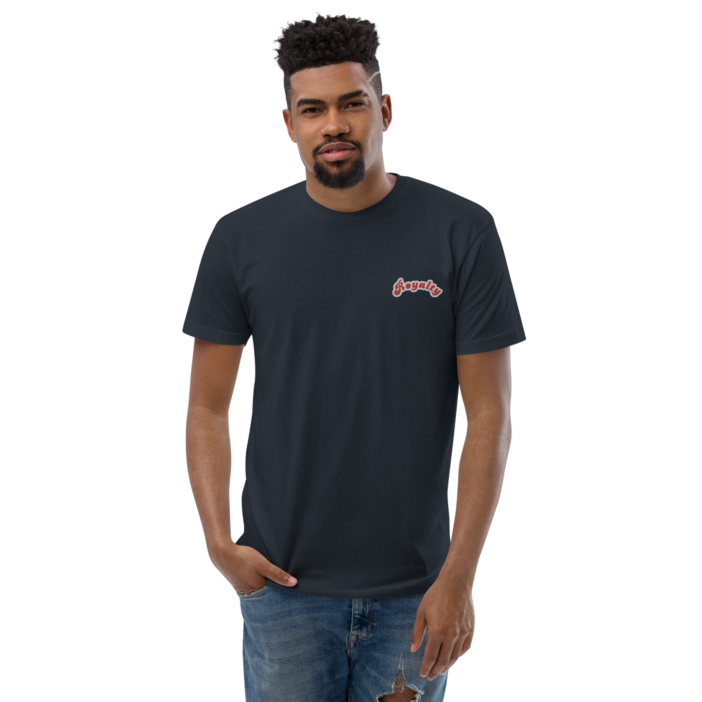 Royalty embroidered logo - Short Sleeve T-shirt