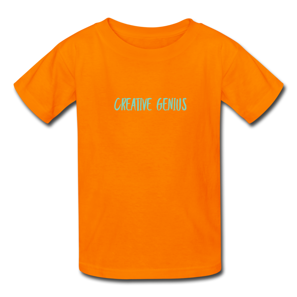 Creative Genius (Kids' T-Shirt) - orange