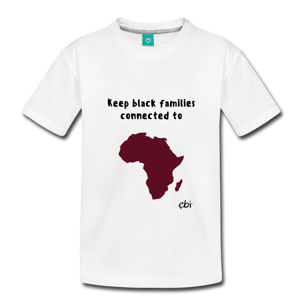 Keep Black Families Connected (Toddler T-Shirt) - white