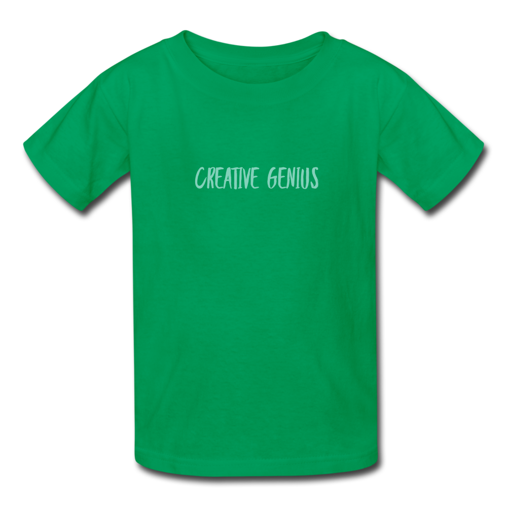 Creative Genius (Kids' T-Shirt) - kelly green