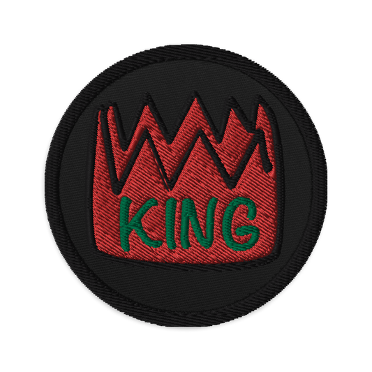 Embroidered patches (King Logo)