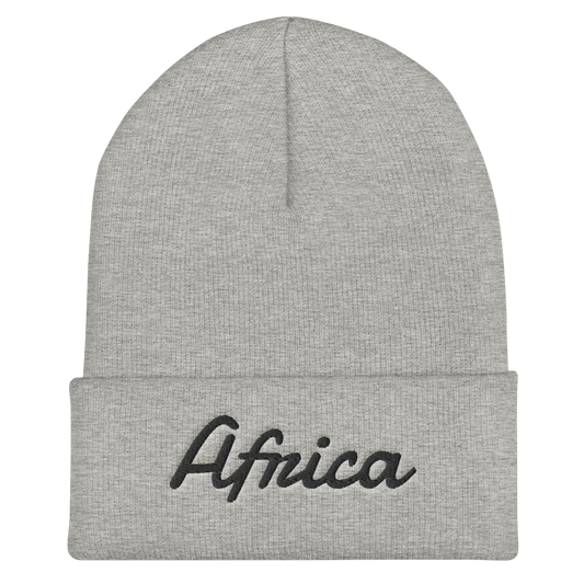 Africa logo (Cuffed Beanie)