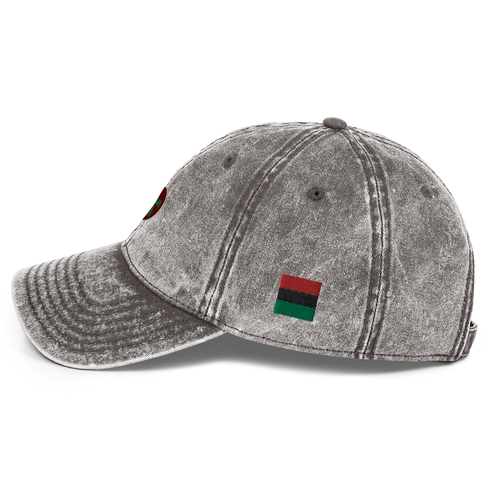 African Gods & RGB Flag (Vintage Cotton Twill Cap)