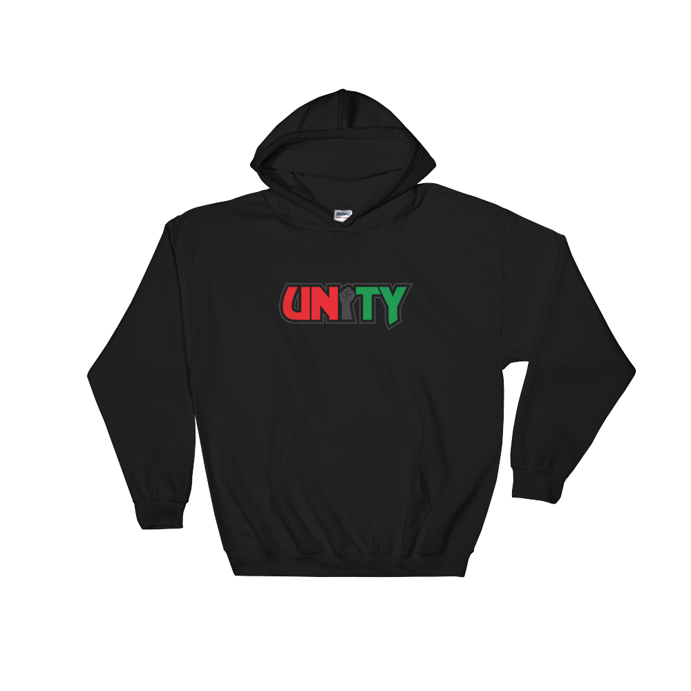 Power in Unity - Black Unisex Hoodie