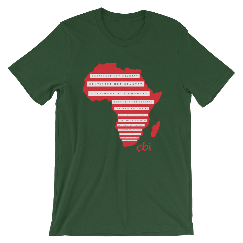 Africa is a Continent not Country (Unisex T-Shirt)