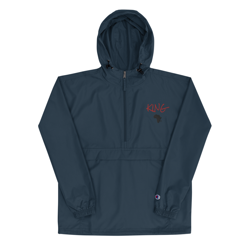 King (Embroidered Champion Packable Jacket)